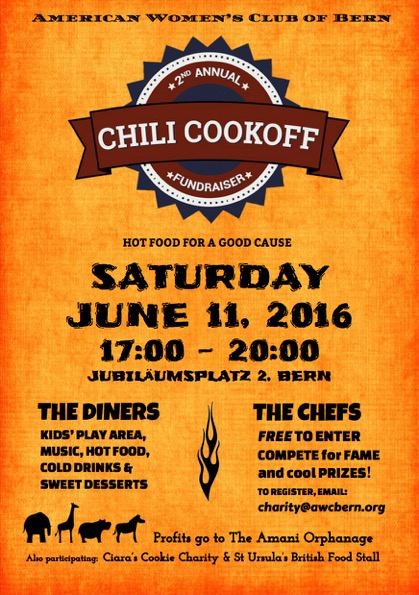 Chili Cook-off Flyer 2016